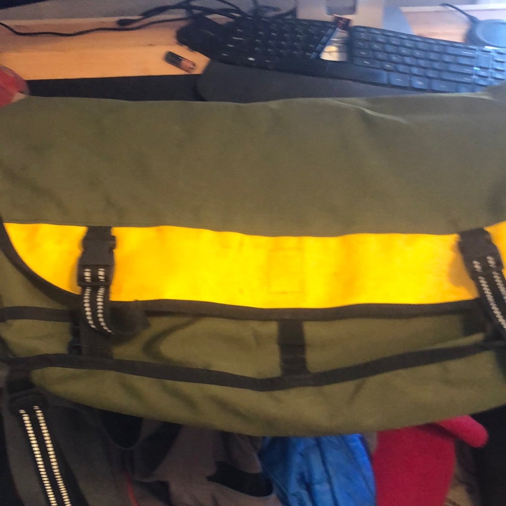 Chrome industries extra large messenger bag.